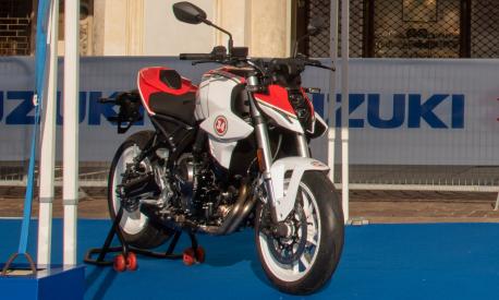 La Gsx-8s Kevin Schwantz Edition in esposizione a Torino