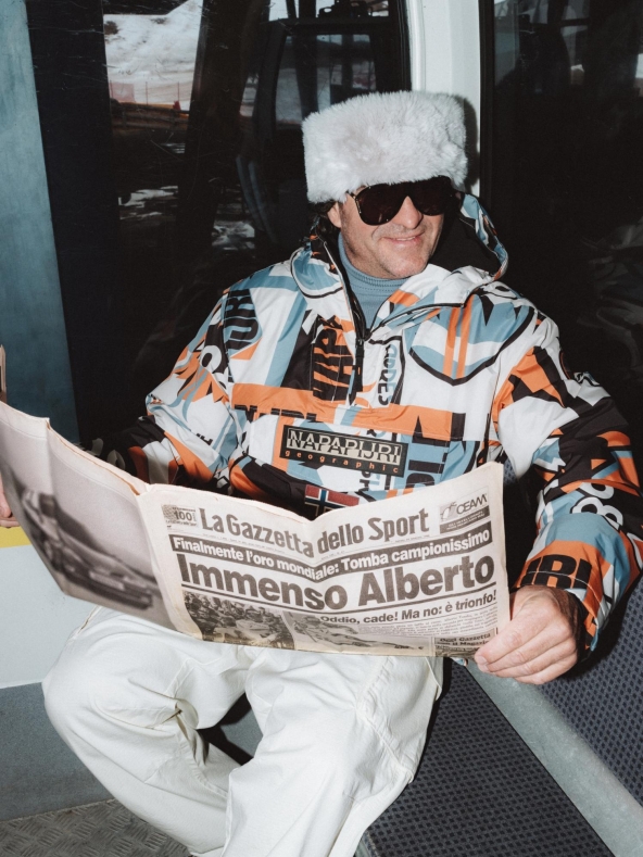 Gazzetta Dello Sport 1992 - Alberto Tomba - Jeux D'Albertville - [GS17]
