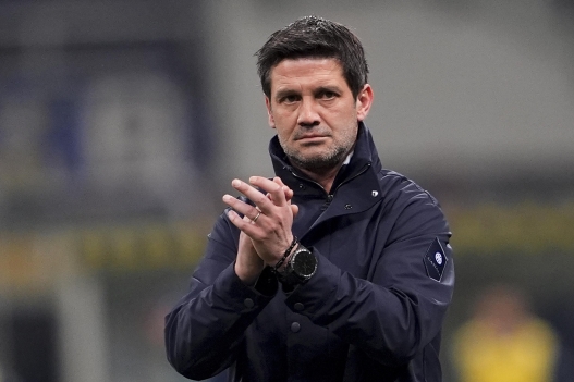 Inter MilanÕs head coach Cristian Chivu during the Serie A soccer match between inter and Genoa at the San Siro Stadium in Milan, Italy - February, 18 2026. Sport - Soccer  (Photo by Fabio Ferrari/LaPresse)