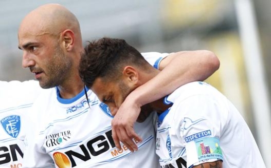 Maccarone e Tavano, le stelle dell’Empoli di Sarri. LaPresse