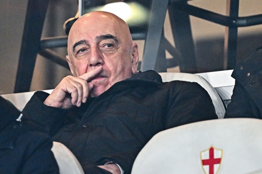 GENOA, ITALY - MARCH 9: Adriano Galliani, vice president of Monza, looks on prior to kick-off in the Serie A TIM match between Genoa CFC and AC Monza at Stadio Luigi Ferraris on March 9, 2024 in Genoa, Italy. (Photo by Simone Arveda/Getty Images)