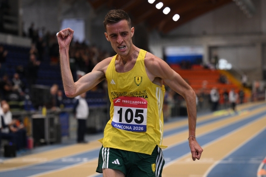 Ancona 27/02/2026 Palacasali
Campionati indoor assoluti 2026
Leonardo Fabbri getto del peso