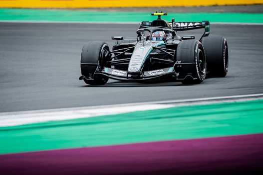  Andrea Kimi Antonelli of Italy driving the (12) Mercedes AMG Petronas F1 Team W17 on track during the F1 Grand Prix of China at Shanghai International Circuit on March 15, 2026 in Shanghai, China. (Photo by Sona Maleterova/Getty Images)