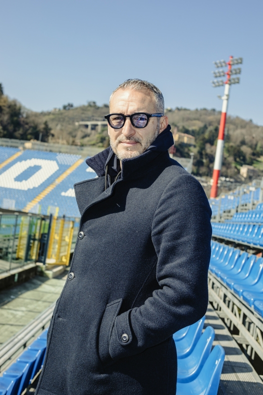 Como March 2026 - Gianluca Zambrotta, a former footballer who made his debut with Como 1907, a World Cup winner with Italy in 2006. Originally from Como, he lives in Como.