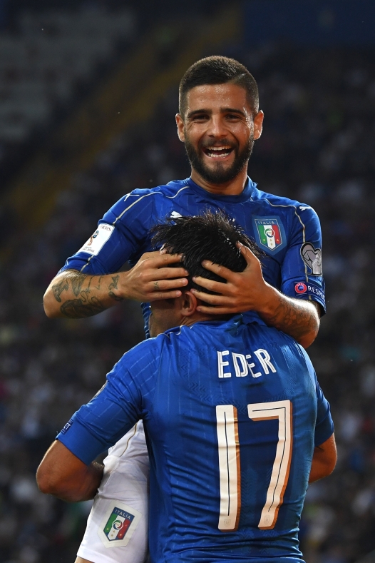 during the FIFA 2018 World Cup Qualifier between Italy and Liechtenstein at Stadio Friuli on June 11, 2017 in Udine, .