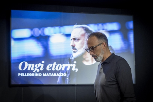 epa12608833 Real Sociedad's new head coach Pellegrino Matarazzo during his presentation at a press conference in San Sebastian, Spain, 22 December 2025.  EPA/JAVIER ETXEZARRETA