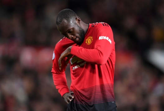 <enter caption here> during the Premier League match between Manchester United and Everton FC at Old Trafford on October 28, 2018 in Manchester, United Kingdom.