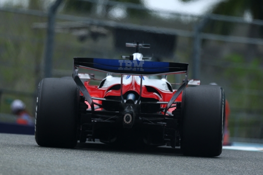 MIAMI, FLORIDA - MAY 03: Charles Leclerc of Monaco driving the (16) Scuderia Ferrari SF-26 on track during the F1 Grand Prix of Miami at Miami International Autodrome on May 03, 2026 in Miami, Florida. Clive Mason/Getty Images/AFP (Photo by CLIVE MASON / GETTY IMAGES NORTH AMERICA / Getty Images via AFP)