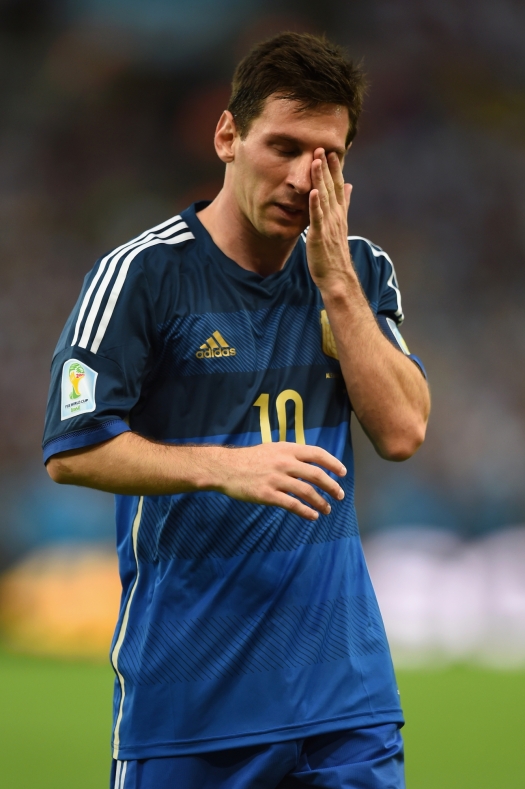 during the 2014 FIFA World Cup Brazil Final match between Germany and Argentina at Maracana on July 13, 2014 in Rio de Janeiro, Brazil.
