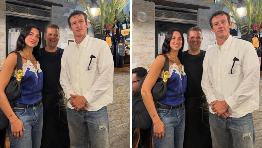Dua Lipa e Callum Turner a Roma: il bacio davanti alla Fontana di Trevi