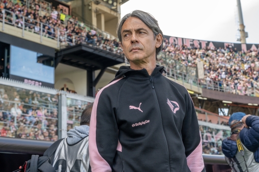 FILIPPO INZAGHI allenatore del Palermo durante la partita di Serie B tra Palermo e Catanzaro allo stadio Renzo Barbera di Palermo, Italia - Venerdì 01 Maggio 2026. Sport - Calcio. (Foto di Giovanni Isolino/Lapresse)