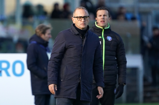 GALLO FABIO durante la partita di Serie C tra Union Brescia e Vicenza allo stadio Mario Rigamonti, Italia - domenica 23 novembre 2025. Sport - Calcio. (Foto di Leonardo Perteghella/Lapresse)