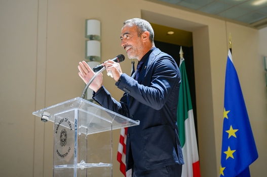  Youri Djorkaeff at the Italian Embassy on June 18, 2025 in Washington, DC. (Photo by Daniele Badolato - Juventus FC/Juventus FC via Getty Images)
