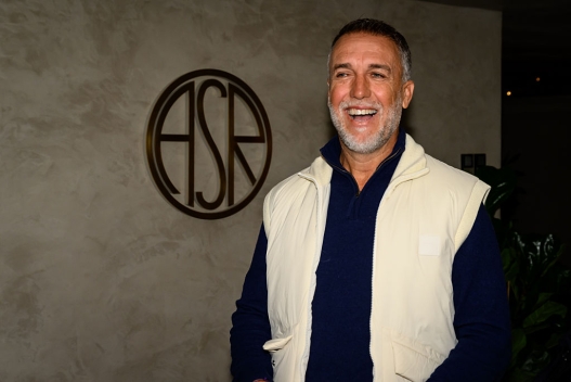  Gabriel Omar Batistuta at Centro Sportivo Fulvio Bernardini on February 13, 2026 in Rome, Italy. (Photo by Luciano Rossi/AS Roma via Getty Images)