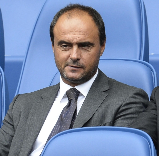 Former AS Roma's players Giuseppe Giannini (L) and Bruno Conti in the tribune during the Italian Serie A soccer match AS Roma vs Atalanta BC at Olimpico stadium in Rome, Italy, 07 October 2012.
ANSA/LUCIANO ROSSI/AS ROMA