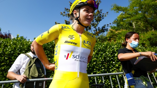 Tour de France Femmes 2023 - 2nd Edition - 3rd stage Collonges-la-Rouge - Montignac-Lascaux 147,2km - 25/07/2023 - Lotte Kopecky (BEL - Team SD Worx) - photo Rafa Gomez/SprintCyclingAgency©2023