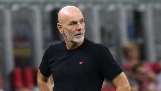 AC Milans manager Stefano Pioli reacts during the Italian serie A soccer match between AC Milan and Torino at Giuseppe Meazza stadium in Milan, 26 August 2023.
ANSA / MATTEO BAZZI