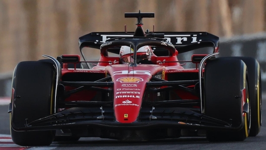 ABU DHABI, UNITED ARAB EMIRATES - NOVEMBER 26: Charles Leclerc of Monaco driving the (16) Ferrari SF-23 on track during the F1 Grand Prix of Abu Dhabi at Yas Marina Circuit on November 26, 2023 in Abu Dhabi, United Arab Emirates. (Photo by Peter Fox/Getty Images)