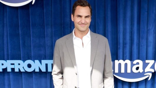 NEW YORK, NEW YORK - MAY 14: Roger Federer attends the Amazon MGM Studios and Prime Video Upfront at Pier 36 on May 14, 2024 in New York City.   Jason Mendez/Getty Images/AFP (Photo by Jason Mendez / GETTY IMAGES NORTH AMERICA / Getty Images via AFP)