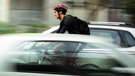 Un ciclista urbano