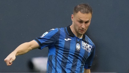 Atalantaâs Teun Koopmeiners in action during   Serie A soccer match between Atalanta  and Fiorentina  at the Gewiss Stadium  , north Italy - Sunday 02 June , 2024. Sport - Soccer . (Photo by Spada/LaPresse)