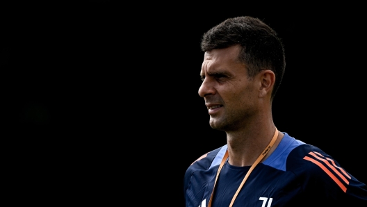 HERZOGENAURACH, GERMANY - JULY 21: Thiago Motta of Juventus during a training session on July 21, 2024 in Herzogenaurach, Germany.  (Photo by Daniele Badolato - Juventus FC/Juventus FC via Getty Images)