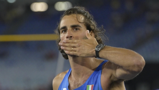 Italy’s Gianmarco Tamberi competes Final High Jump Men during the 26th edition of Rome 2024 European Athletics Championships at the Olympic Stadium in Rome, Italy - Tuesday, June 11, 2024 - Sport, Athletics (Photo by Fabrizio Corradetti/LaPresse)