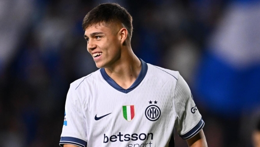 EMPOLI, ITALY - OCTOBER 30: Tomas Palacios of FC Internazionale, in action, reacts during the Serie match between Empoli and Inter at Stadio Carlo Castellani on October 30, 2024 in Empoli, Italy. (Photo by Mattia Ozbot - Inter/Inter via Getty Images)