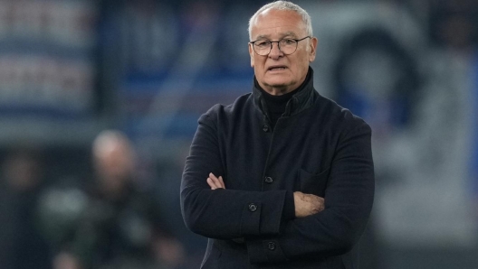 Roma’s head coach Claudio Ranieri during the Italian Cup Frecciarossa Round of 16 soccer match between Roma and Sampdoria at the Rome's Olympic stadium, Italy - Wednesday  December 18, 2024 - Sport  Soccer ( Photo by Alfredo Falcone/LaPresse )