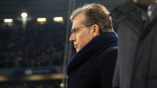 TURIN, ITALY - DECEMBER 11: Juventus' Sports Director Cristiano Giuntoli looks on prior to the UEFA Champions League 2024/25 League Phase MD6 match between Juventus and  Manchester City at Juventus Stadium on December 11, 2024 in Turin, Italy. (Photo by Daniele Badolato - Juventus FC/Juventus FC via Getty Images)