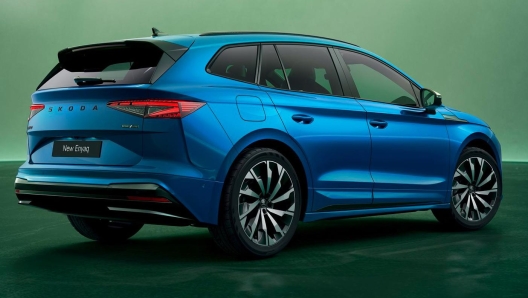 nuova skoda enyaq 2025 posteriore