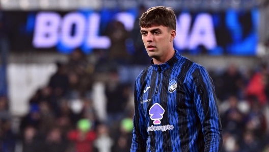 Atalanta's Daniel Maldini during the Coppa Italia soccer match Atalanta BC vs Bologna FC at the Gewiss Stadium in Bergamo, Italy, 4 February 2025. ANSA/MICHELE MARAVIGLIA