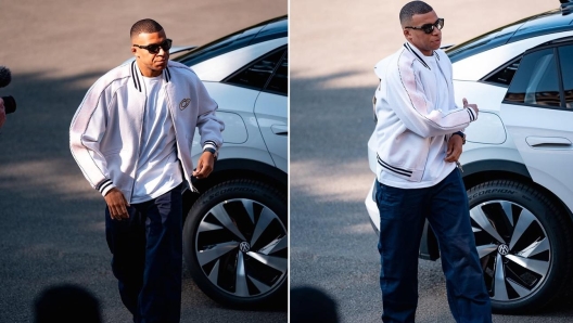 Kylian Mbappé in Dior