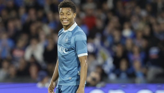 Napoli`s David Neres during a Serie A match