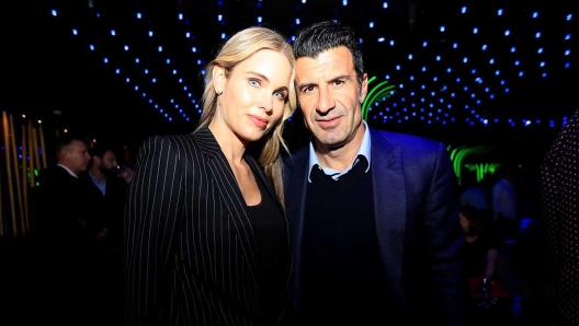 Luis Figo e la moglie Helen Svedin in crisi