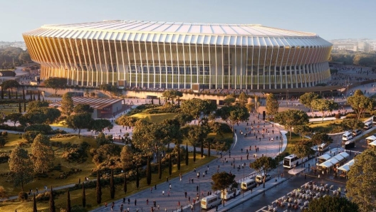 Immagine progetto area verde stadio Pietralata 1