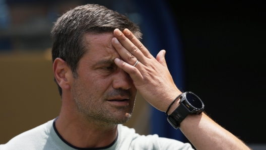 Inter Milan manager Cristian Chivu gestures during a match