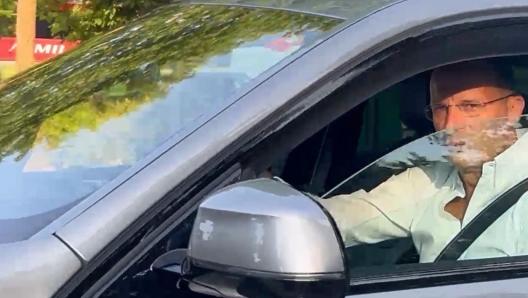 Allegri`s arrival at Milanello