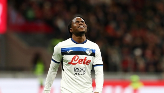 Ademola Lookman dell`Atalanta durante una partita di Serie A.
