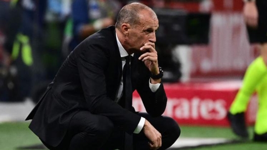 Massimiliano Allegri coaching AC Milan