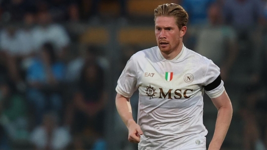 Napoli`s Kevin De Bruyne during a friendly match