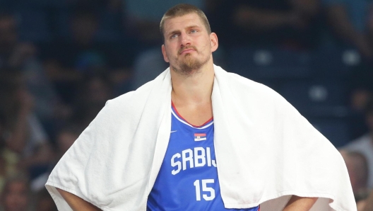 Nikola Jokic during a basketball game