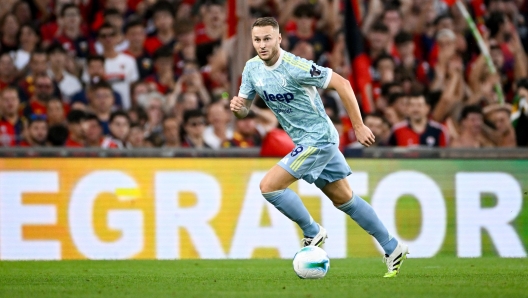 Teun Koopmeiners in azione per la Juventus