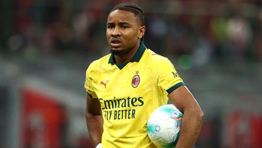 Christopher Nkunku durante una partita di Serie A a San Siro.