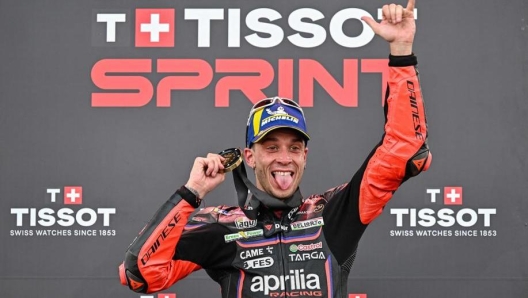 Марко Беццекки на гонке MotoGP