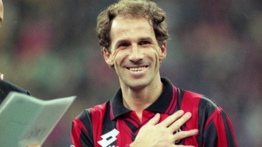 FRANCO BARESI, Calciatore italiano, durante la partita di addio al calcio 