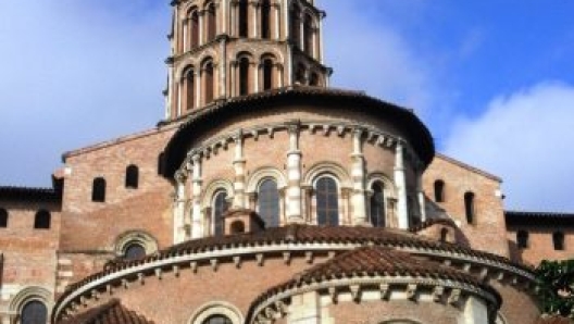 L'abside della Basilica di Saint-Sernin a Tolosa