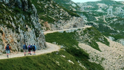 Psicoatleti sul Pasubio (© Francesco Monti/Psicoatleti ASD)