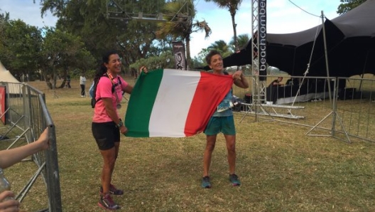 Roberta e Natascia sul traguardo (foto Benini)