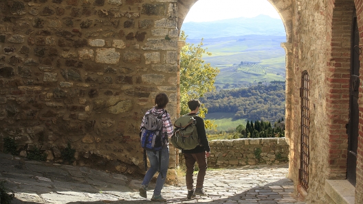 Vignoni Alta (SI), Toscana, Italia, Europa